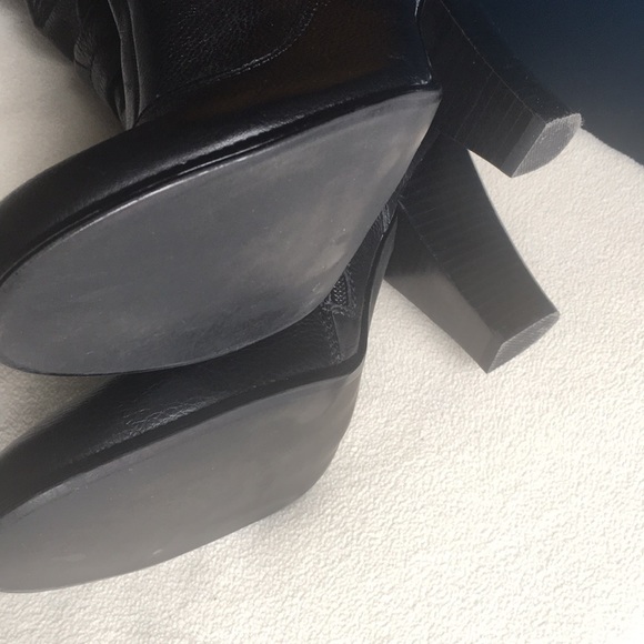 Like new Steve Madden tall leather boots sz 10 - Picture 5 of 8